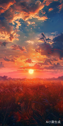 橙黄余晖 - 光芒梦幻