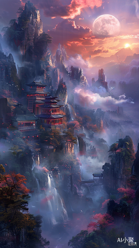 中国仙境：云山雾绕中的史诗大场景