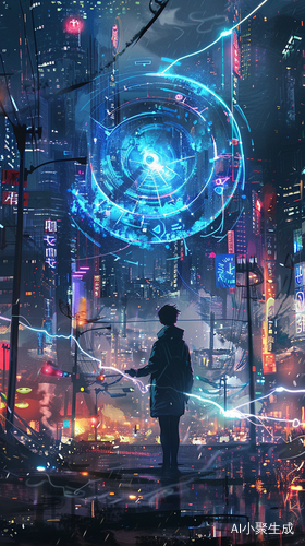 现代都市篆刻使者
