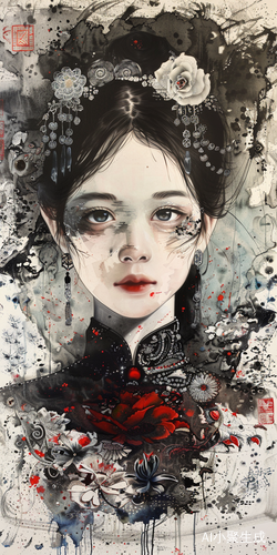 白皙嫩美的少女