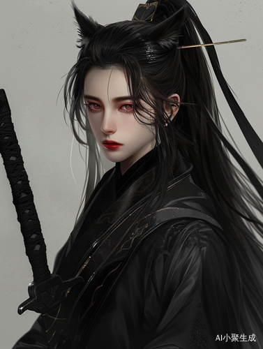 狐狸眼下的黑剑