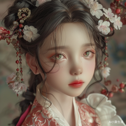 水中芙蓉古风美眼人