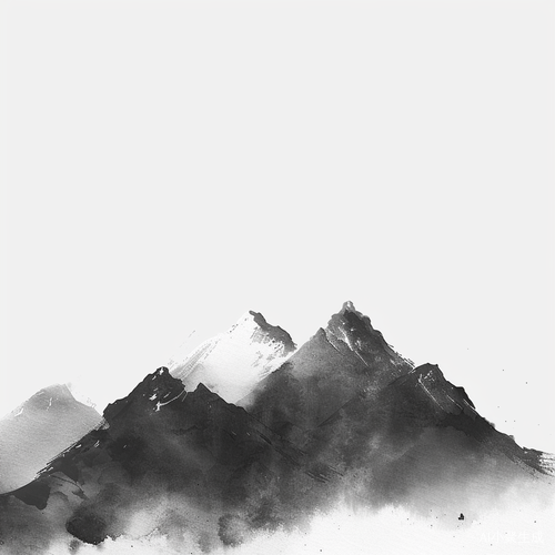 意境新工笔 山高我为峰