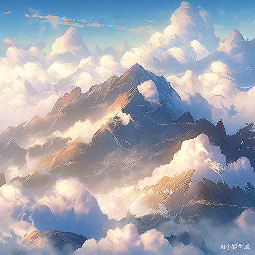 云雾缭绕大山