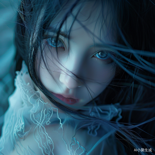 梦幻狐狸眼女子：国风摄影艺术