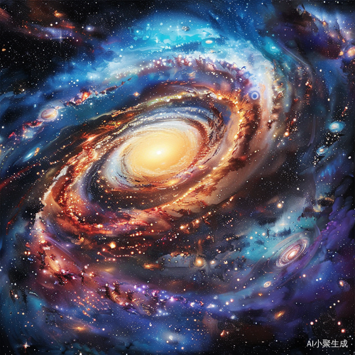 探索宇宙奥妙：银河太阳宇系高清艺术作品