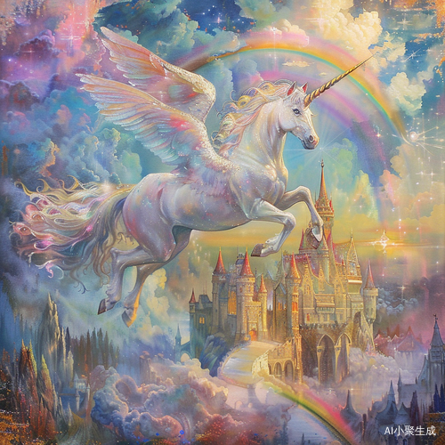 梦幻独角兽之彩虹城堡