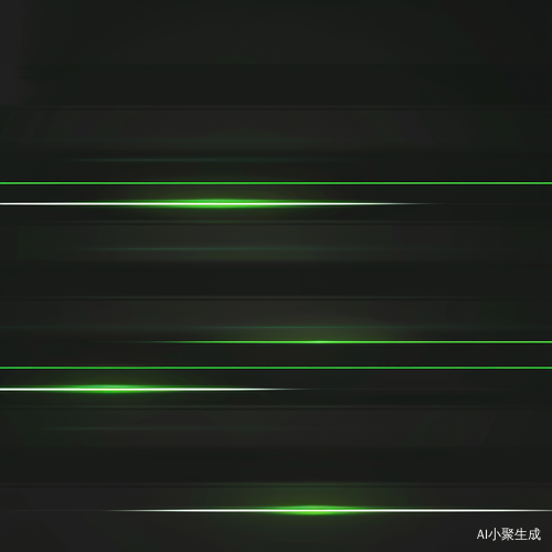 炫酷绿线屏保设计