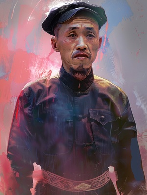 漫威超人微笑远景全身未来感酷炫
