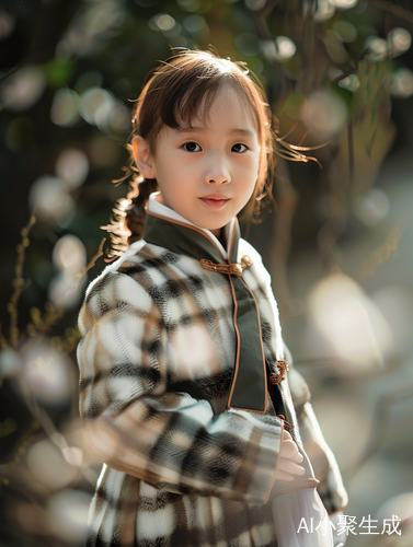 中国女孩黑色头发小时候照片