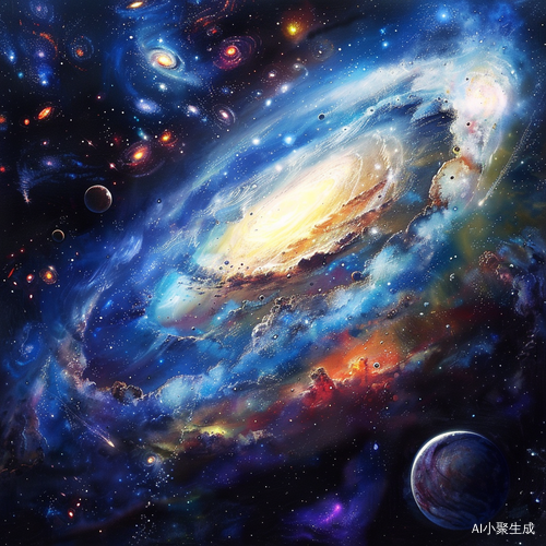 探索神奇艺术：宇宙银河太阳系高清奥妙