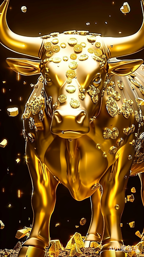 黄金公牛：力量与财富的象征