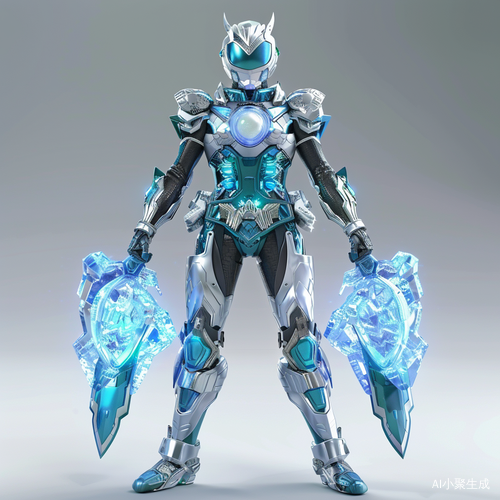 冰元素女性假面骑士
