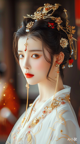 Chinese Style Beauty in Ancient Costume