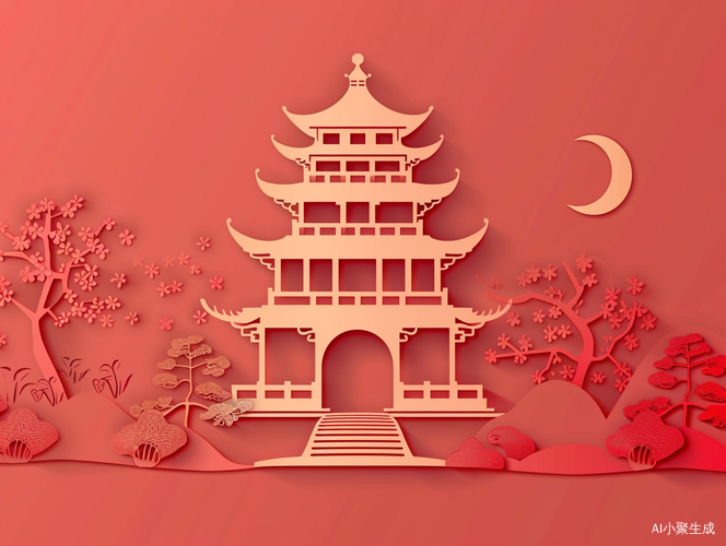 中国剪纸：龙兴寺剪影