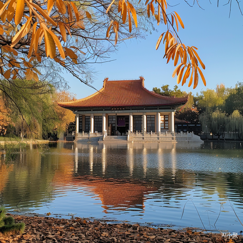 清华大学美丽风景