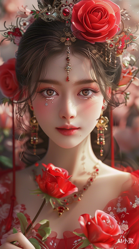 梦幻唯美：可爱美丽的女孩CG全身画作