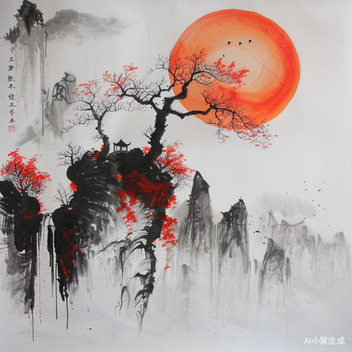 旭日东升，生机勃勃