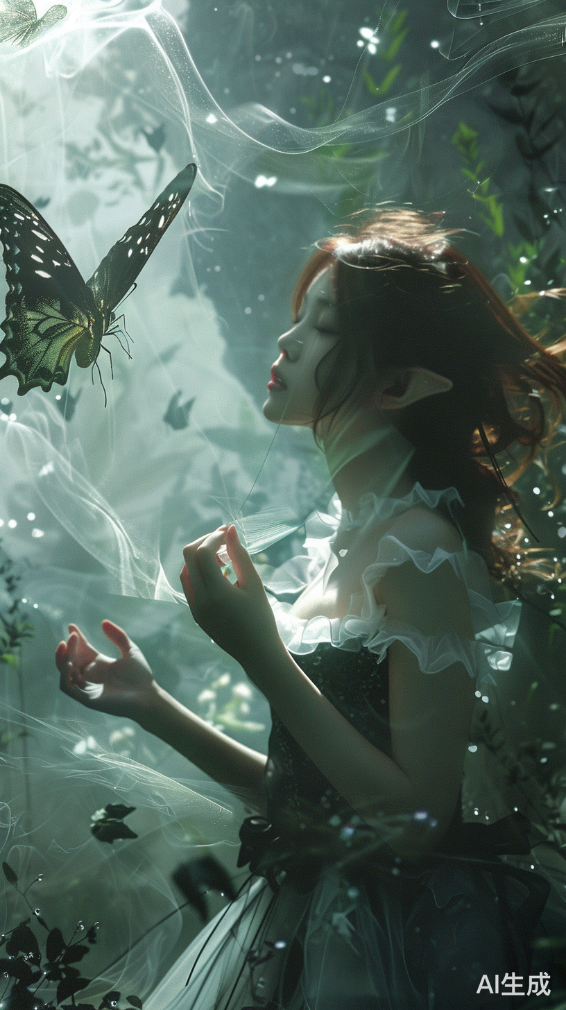 精灵世界中的光影与幻境