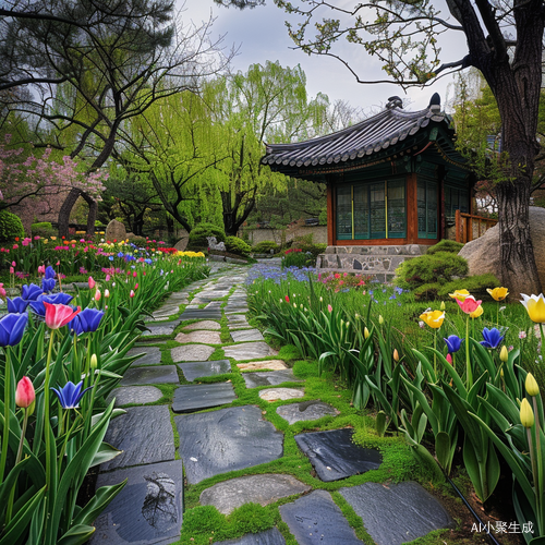 韩国花园之美