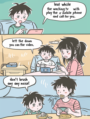 三个场景下的亲子互动