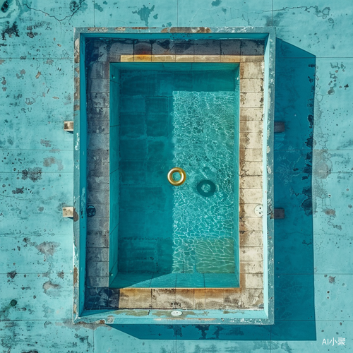 Dreamy Swimming Pool Scene in High Resolution