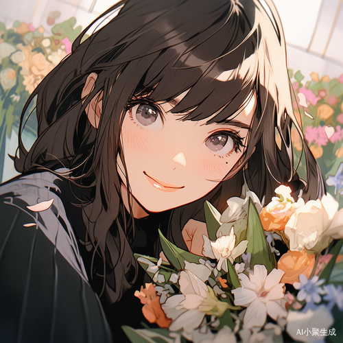 美少女自拍花海电影感