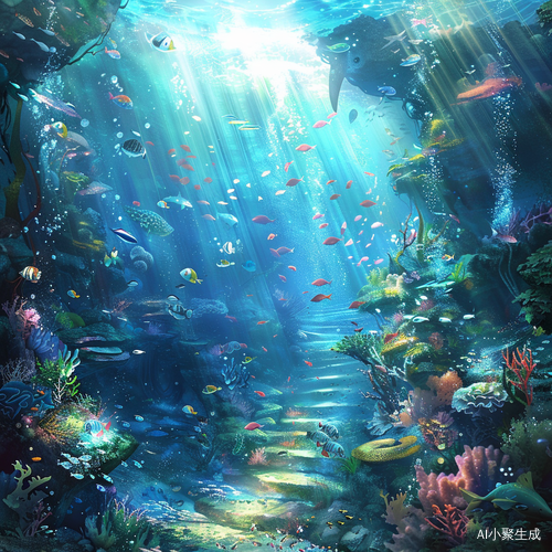 清新梦幻：未来海底世界