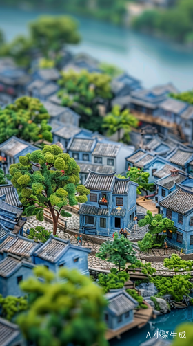 江南水乡小镇