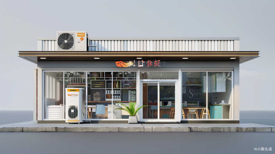 空调专卖店商店3D建模纪念碑谷可爱C4D渲染