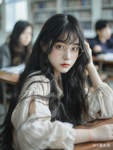 亚洲美女校园写真