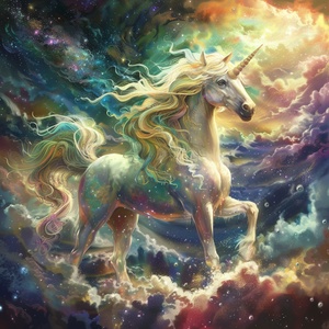 梦幻独角兽背景