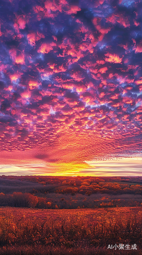 Breathtaking Sunset Time-Lapse in Pointillist Style