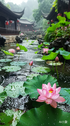 大唐芙蓉园的水系魅力