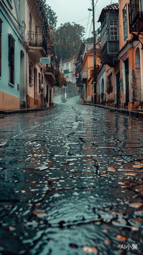 雨中瓦房，空街清风，治愈之美