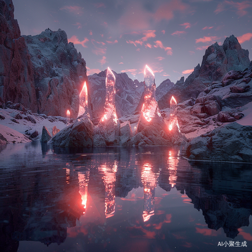 Surreal 8K CG Rendering with Tyndall Light Effect