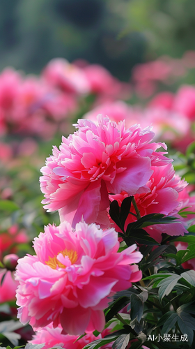 牡丹花盛开之美
