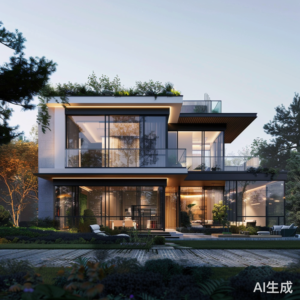 现代格格别墅设计