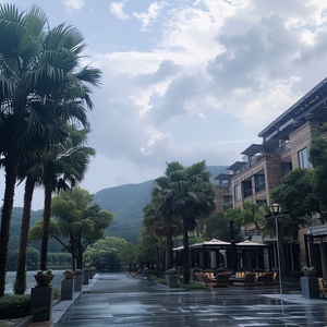 清远狮子湖酒店巡游
