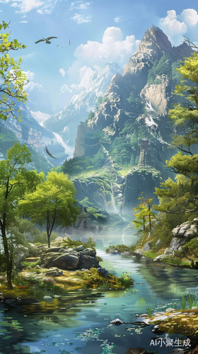 自然和谐的岁月静好