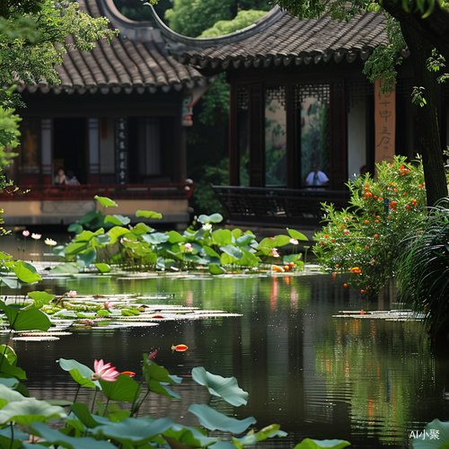 大唐芙蓉园水系魅力