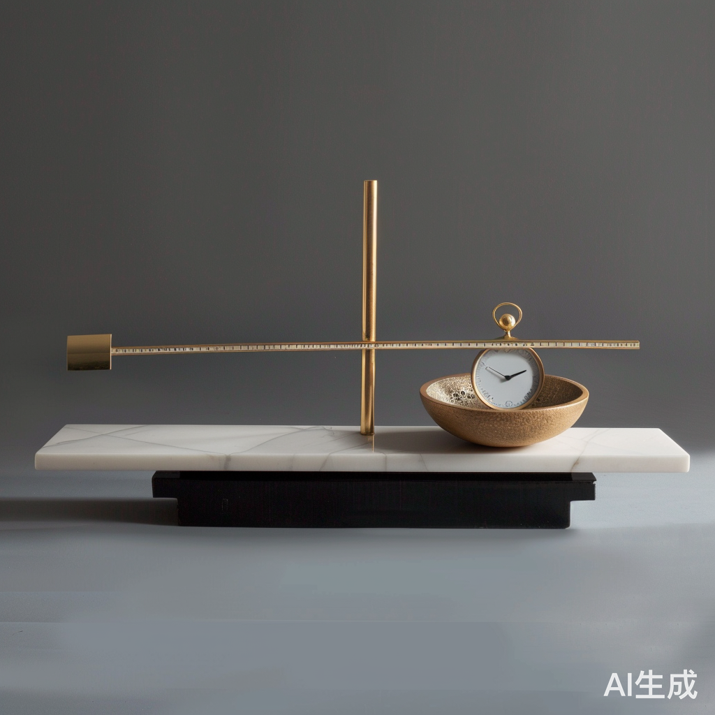 钟表托盘：时刻量尺