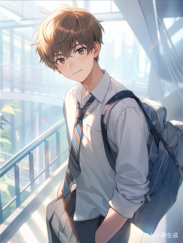 阳光少年校园风