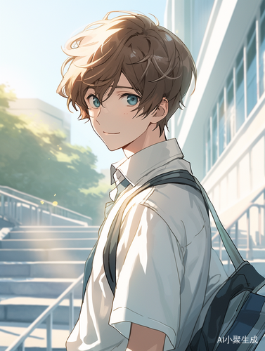 阳光少年校园风