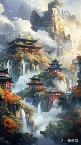 东方仙境风光