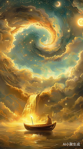 梦幻金色的自然世界