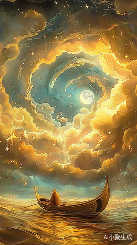 梦幻金色的自然世界