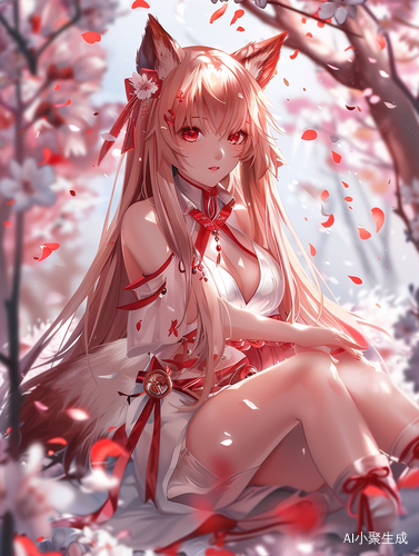 九尾妖狐苏妲己校园红色魅力天蝎美女