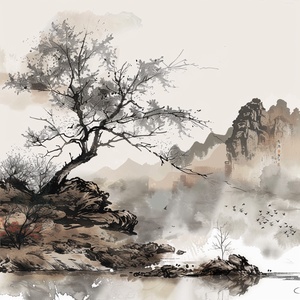 山水画，意境