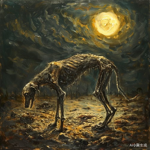 黑夜瘦狗化身丧尸的惊悚故事